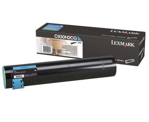 Lexmark C930H2CG - Yüksek Kapasiteli Mavi Toner